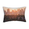 Lumbar Pillow - City Lights Festival | Echovira Gallery