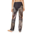 Pantalon d'intérieur enfant motif botanique ambre