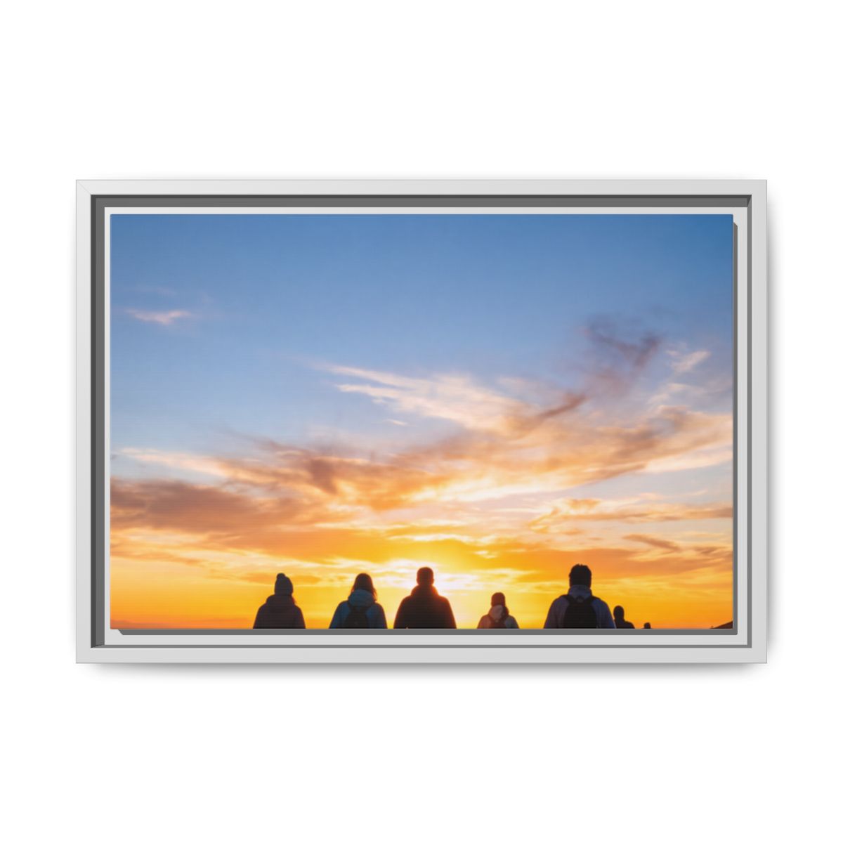 Matte Canvas, Framed - Epic Dawn Trek