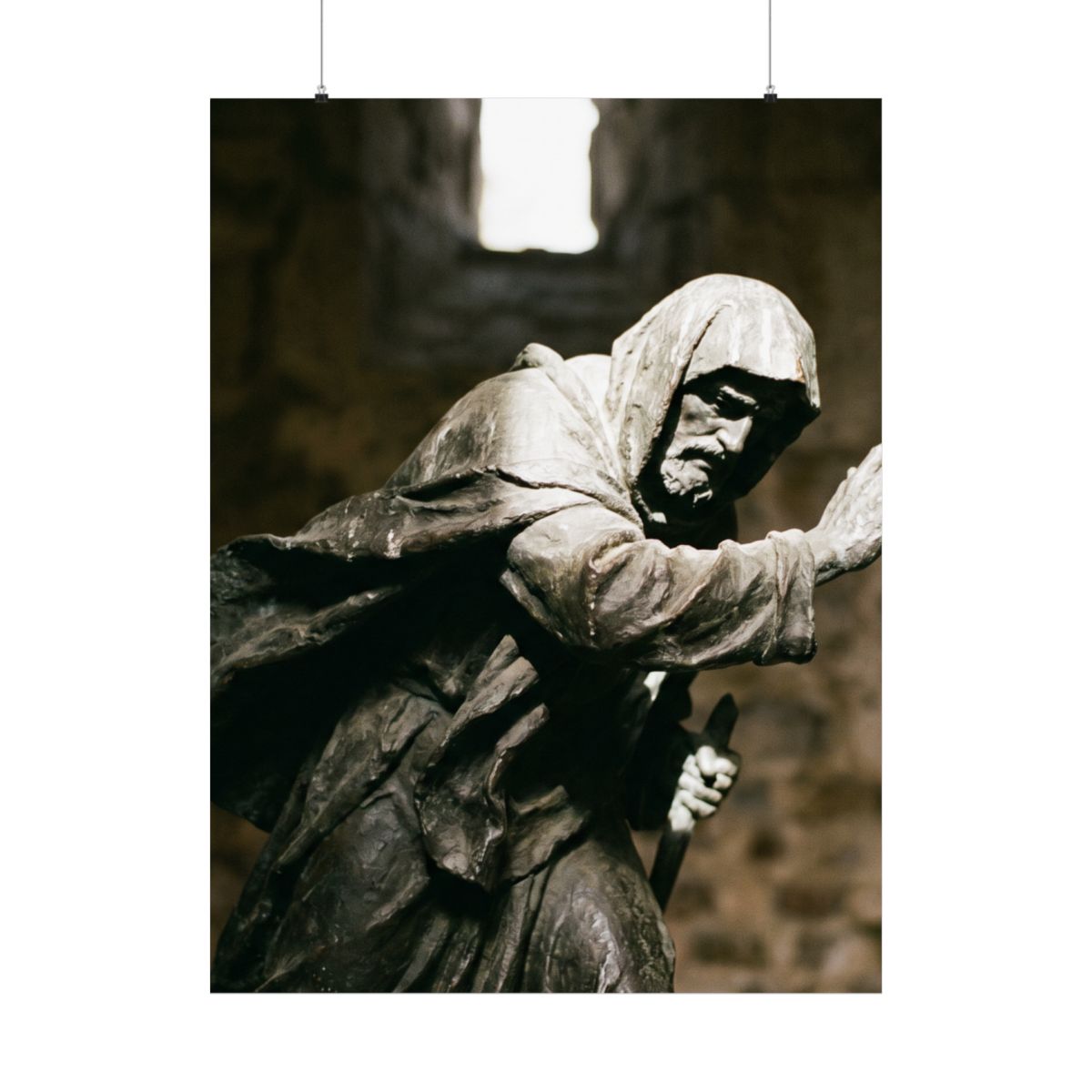 Matte Vertical Poster - Mystic Pilgrim (8×10 & 36×54) |...