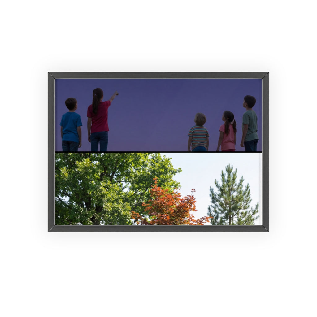 Posters with Wooden Frame - Woodland Explorer