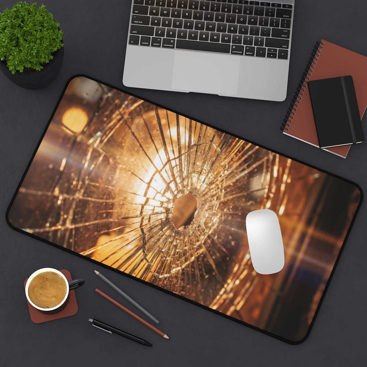 Desk Mat - Shattered Light Aesthetic