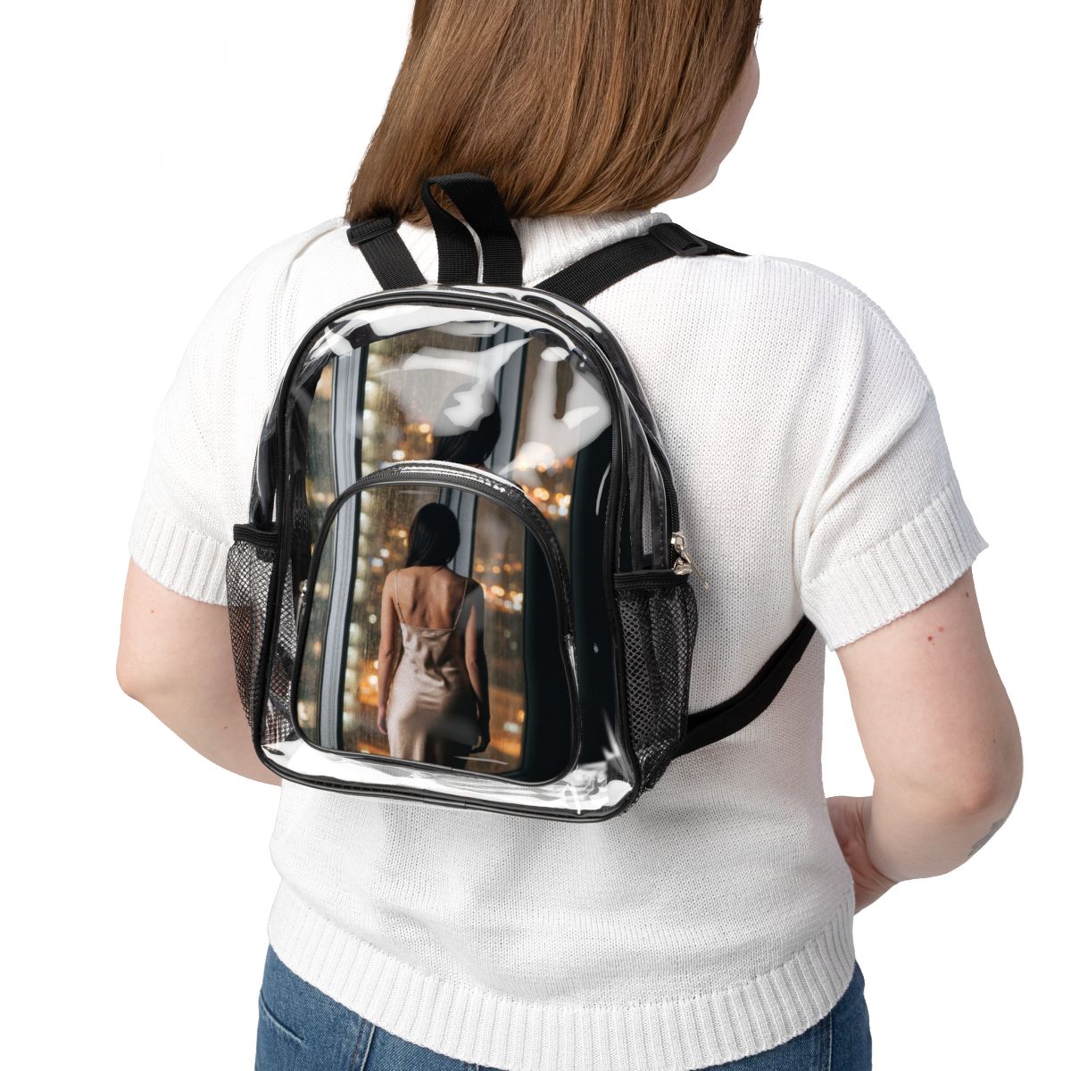 Stadium Backpack - Night Vibes Clear Bag