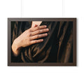 Framed Horizontal Poster - Sunset Satin — Walnut (14×11... |...