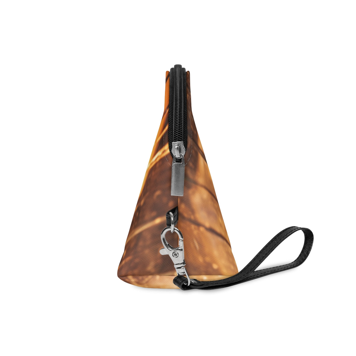 Makeup Bag - Amber Noir Shattered Glass Aesthetic Art |...