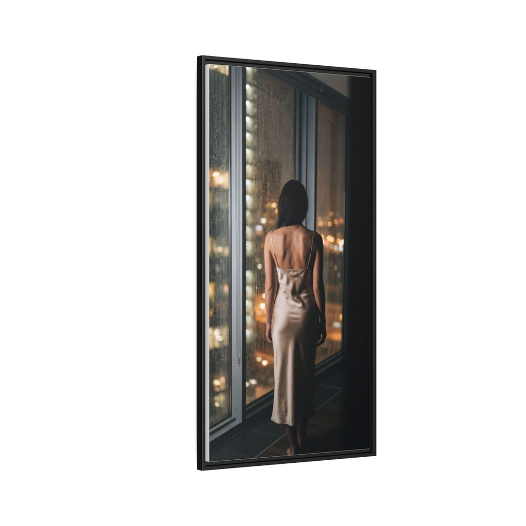 Framed Matte Canvas - Cinematic Nights