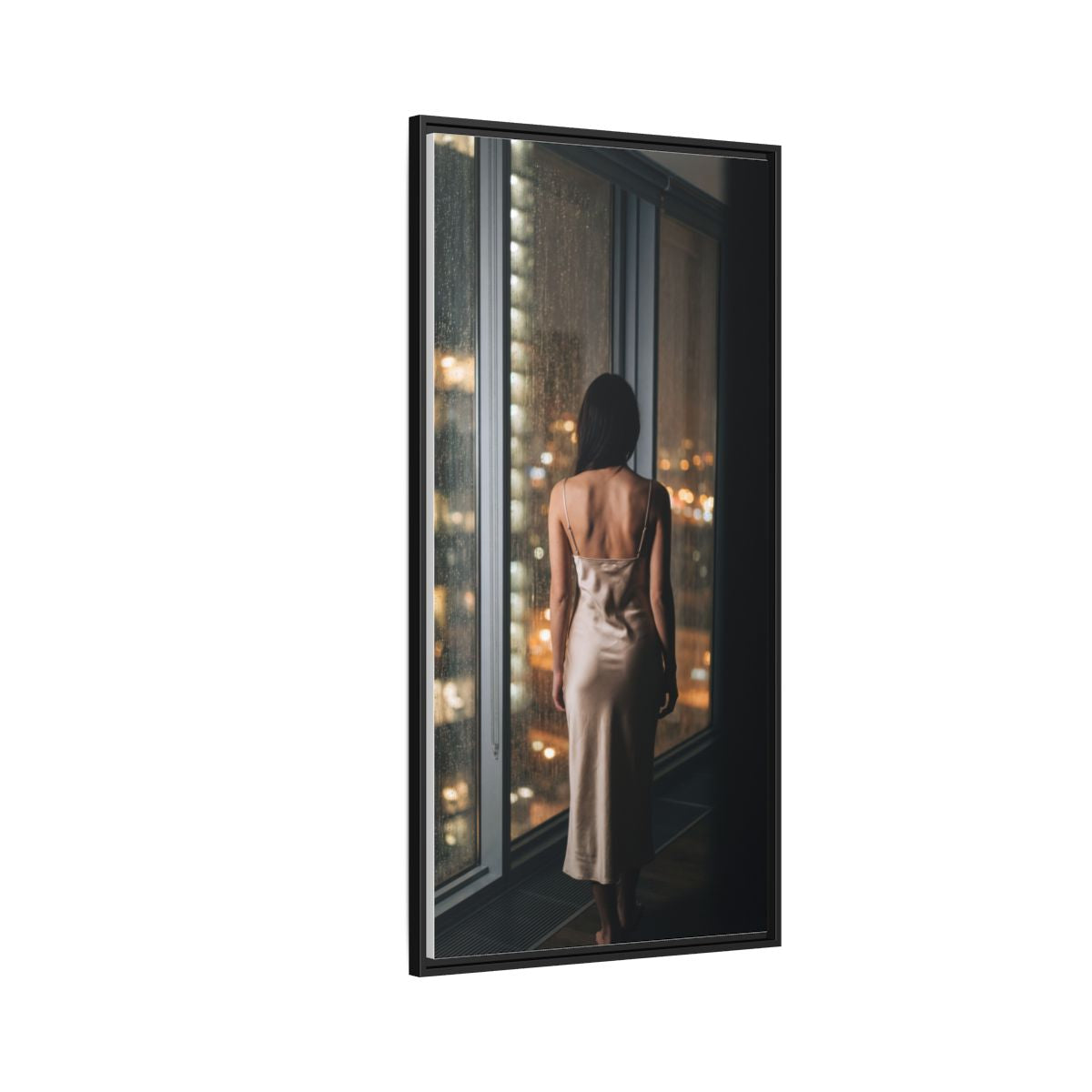 Framed Matte Canvas - Cinematic Nights