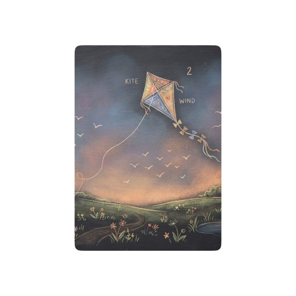 Poker Playing Cards - Twilight Kite Meadow | Echovira...