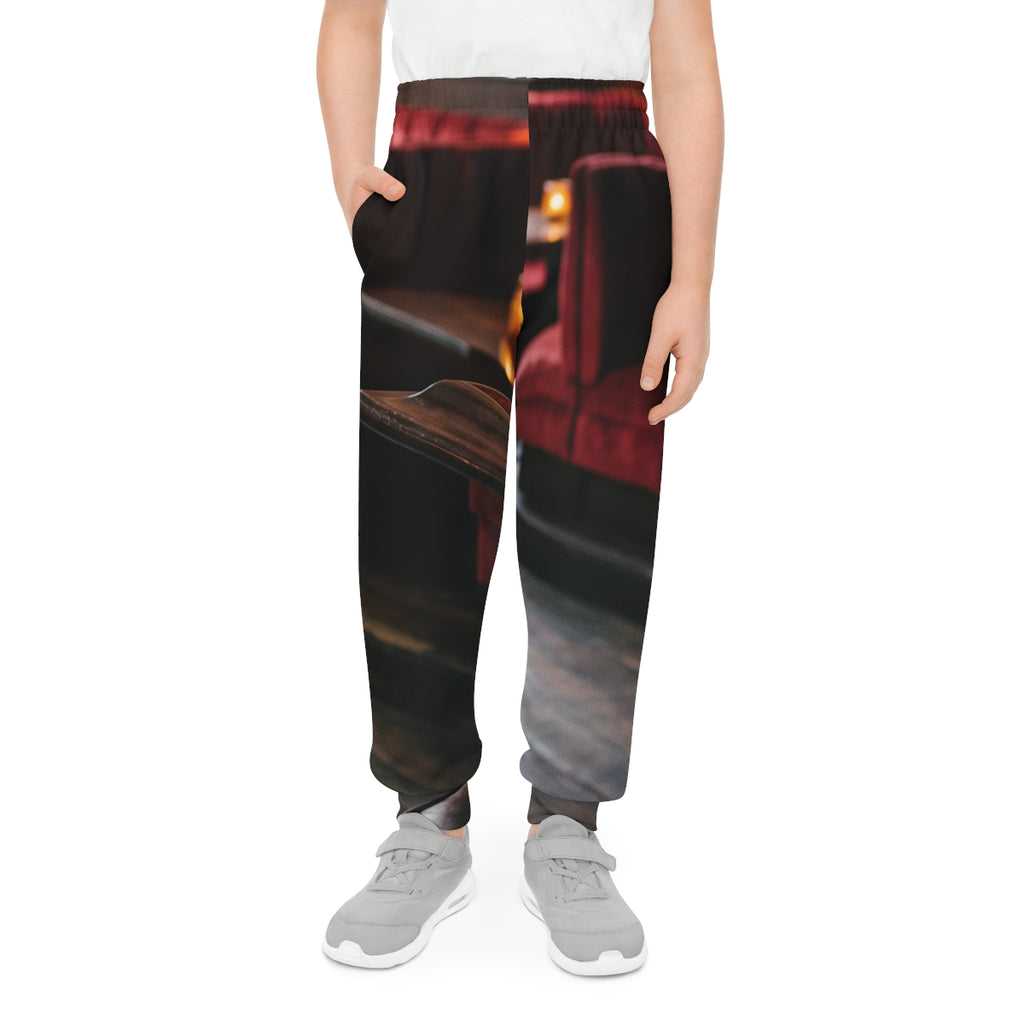 Youth Joggers - Speakeasy Crimson Cozy Lounge | Echovira...