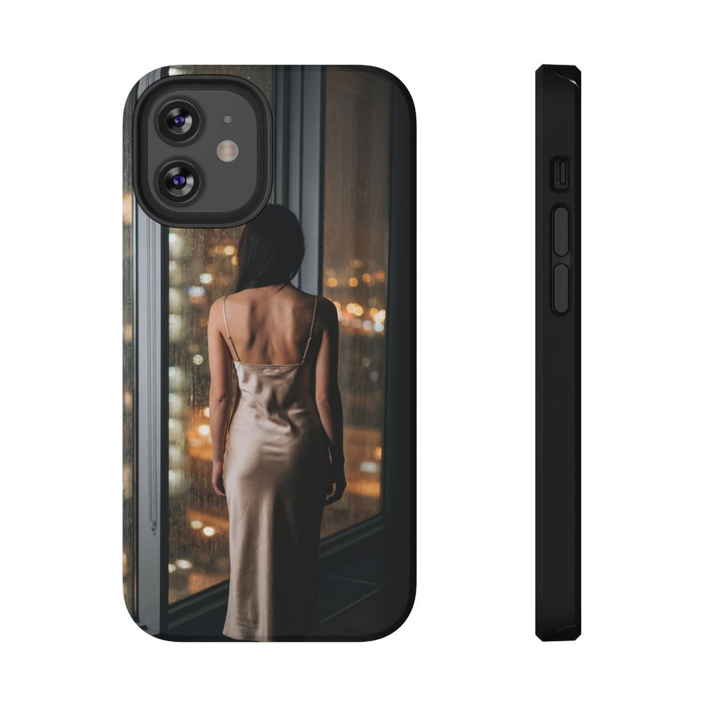 Impact-Resistant Cases - Tough Phone Case - Rainy Windows...— sizes part 1/2