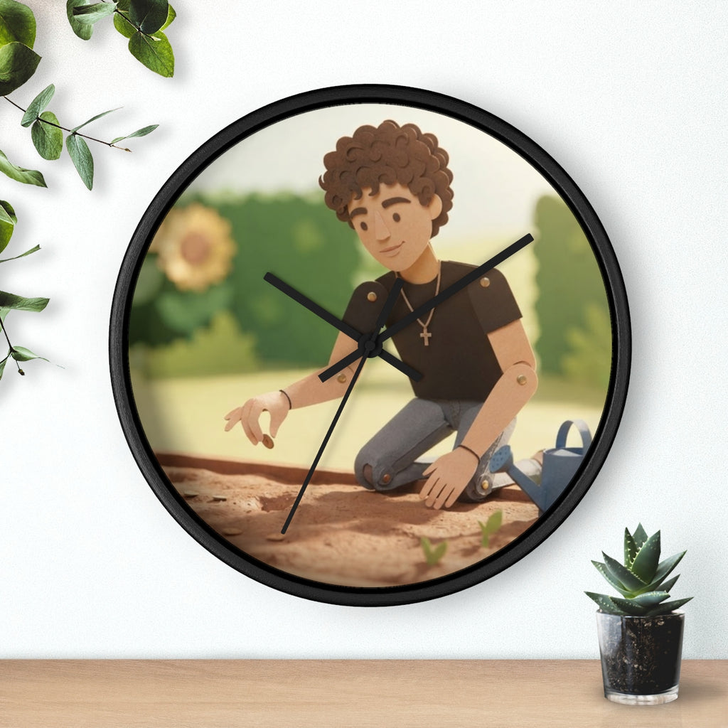 Wall Clock - Little Sprout Garden | Echovira Gallery