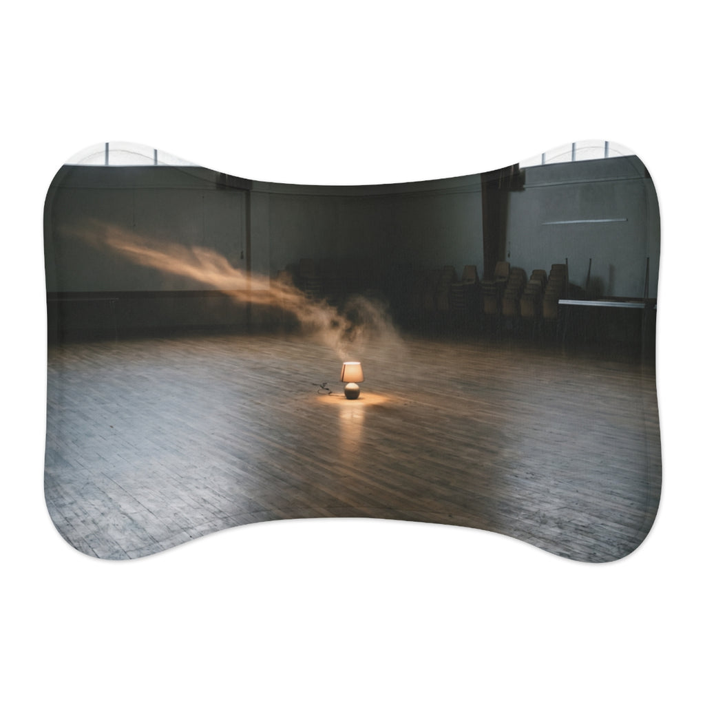 Pet Feeding Mat - Amber Radiance | Echovira Gallery
