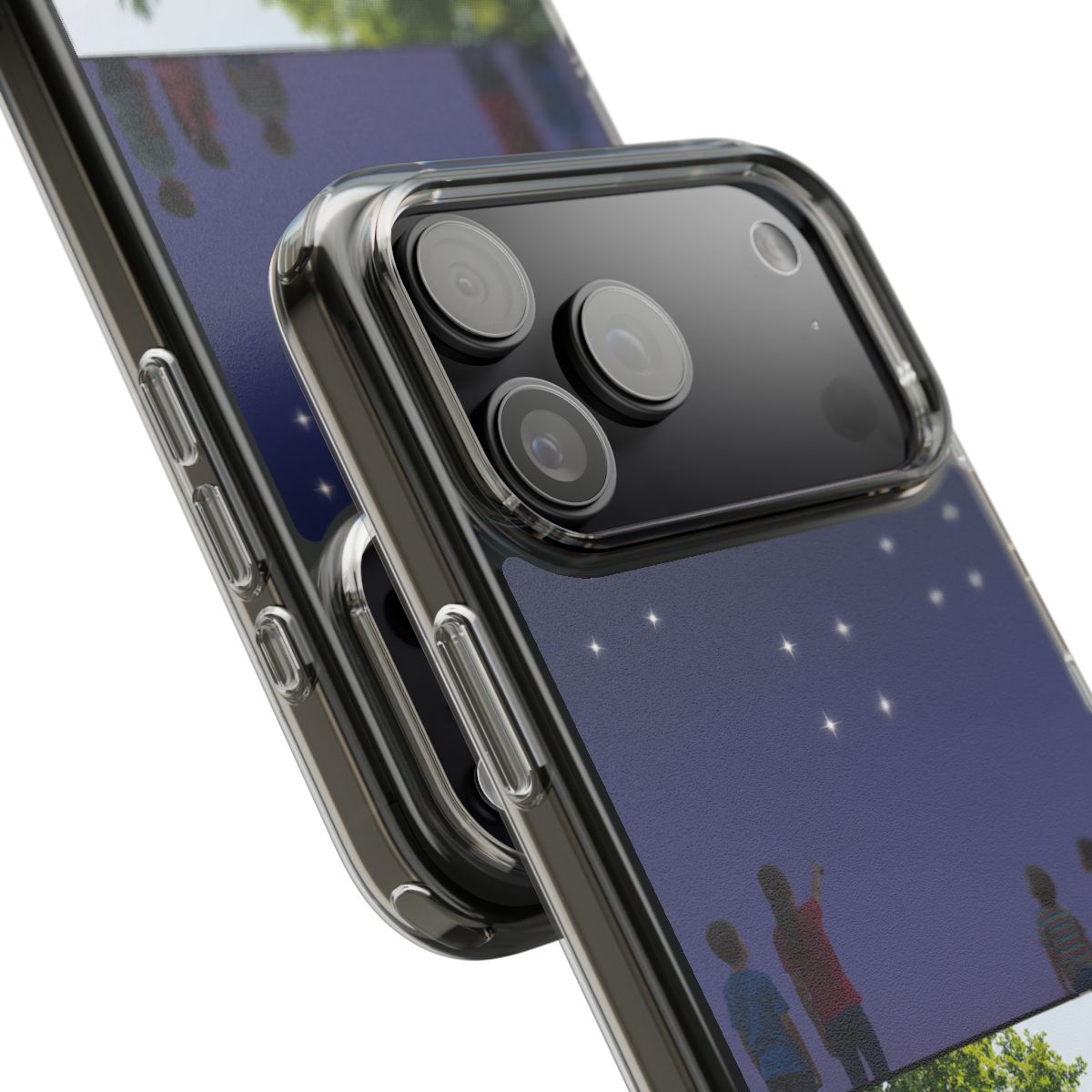 Clear Impact-Resistant Case - Starry Shield