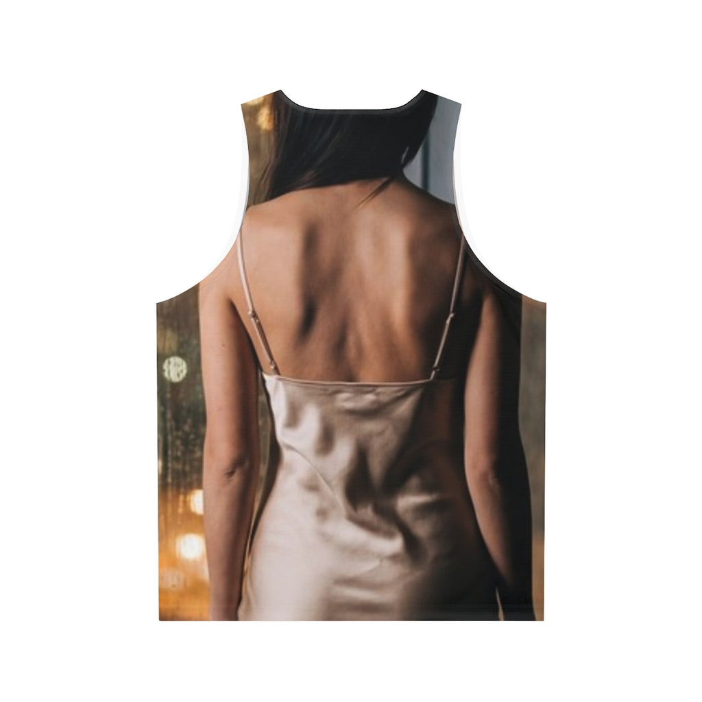 Men's Tank Top - Rainscape Grid | Echovira Gallery