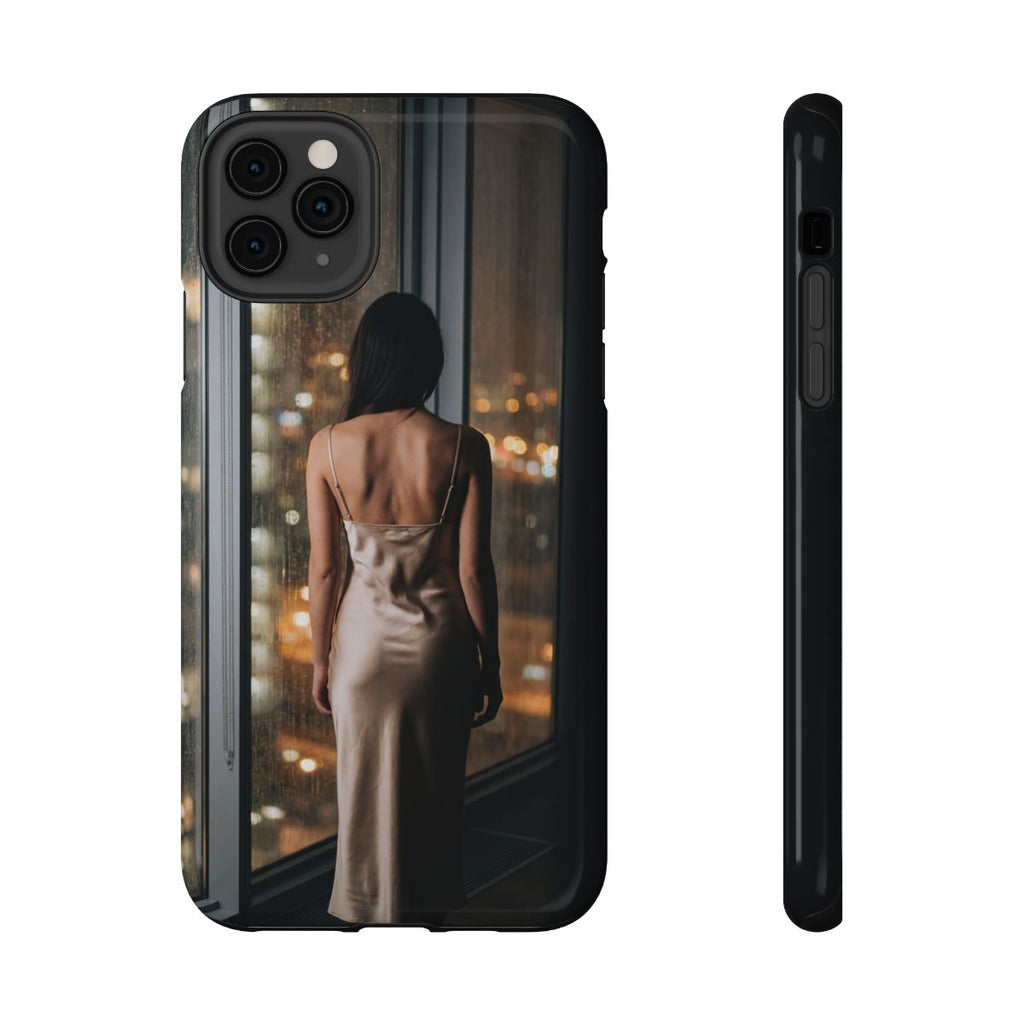 Impact-Resistant Cases - Tough Phone Case - Rainy Windows...— sizes part 1/2