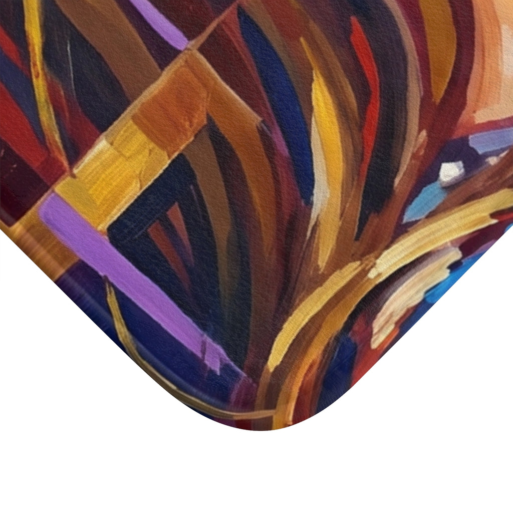 Bath Mat - Shattered Elegance | Echovira Gallery