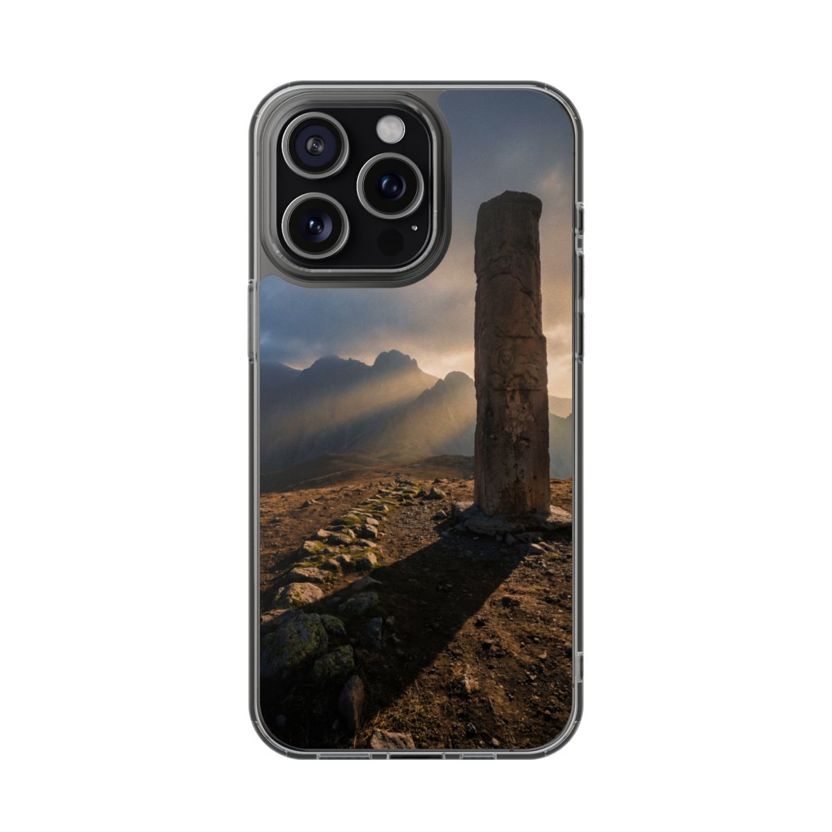 Clear Impact-Resistant Cases - Clear Case - Mystic Mountain...