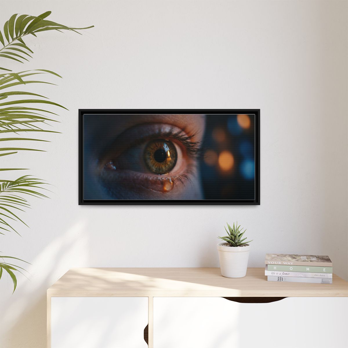 Framed Matte Canvas - Mystic Eye