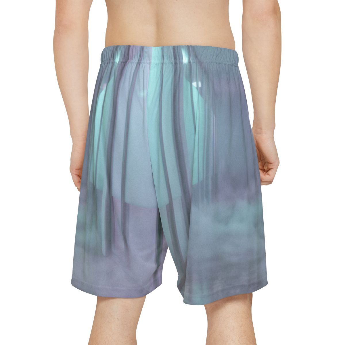 Men's Sports Shorts - Liminal Corridor | Echovira Gallery