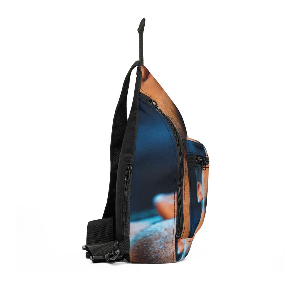 Sling Bag - Neon Horizon Portrait | Echovira Gallery