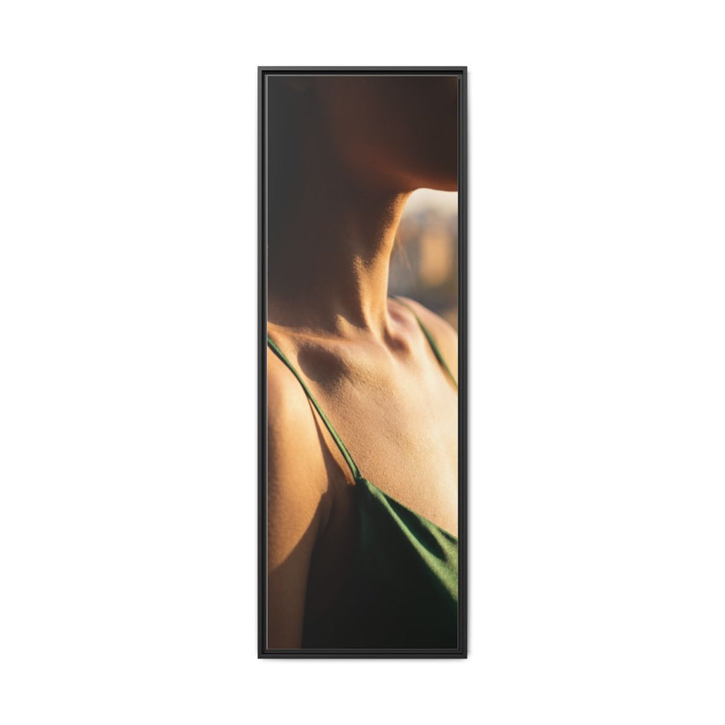 Framed Matte Canvas - Sunlit Muse