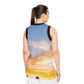 Basketball Jersey - Sunset Horizon | Echovira Gallery