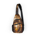 Chest Bag - Fractured Light Cinematic Broken Glass Art |...