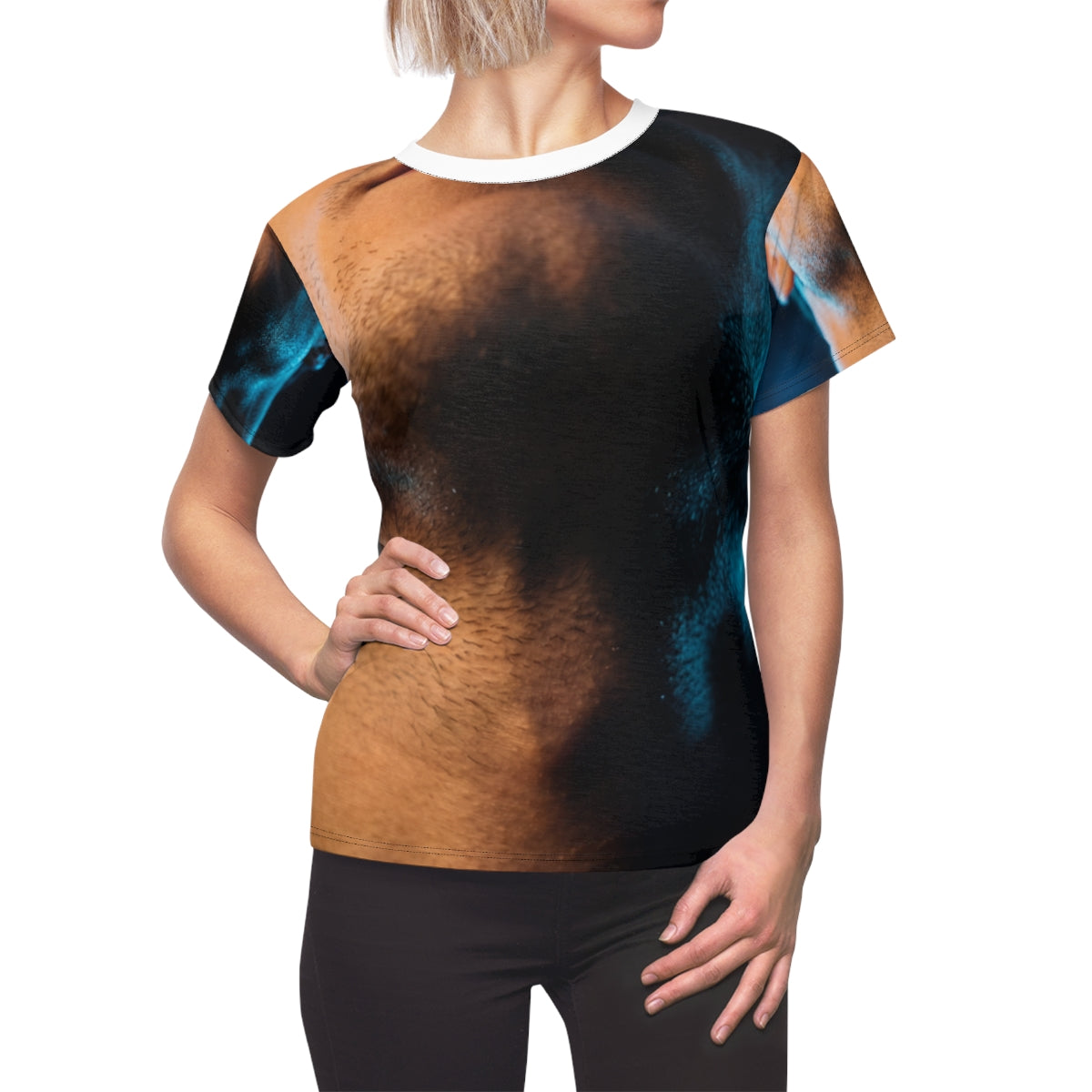 Women's Cut & Sew Tee - Cinematic Energy