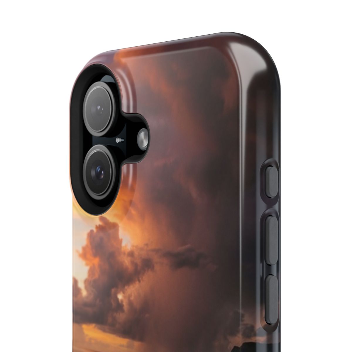 Impact-Resistant Apple iPhone Cases - Serene Tempest Sunset Lake | iPhone 17 Pro Max, 17 Pro, 17 Air & More