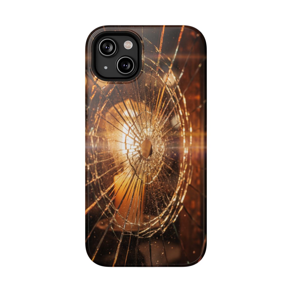 Impact-Resistant Case - Moody Fractured Glass— sizes part 1/2