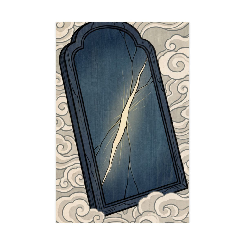 Matte Vertical Posters - Fragile Hope Mystic Tarot Stone......