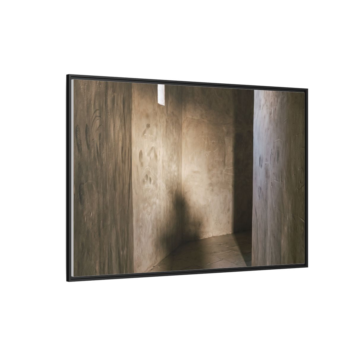 Matte Canvas, Framed - Shadows of the Citadel moody... |...