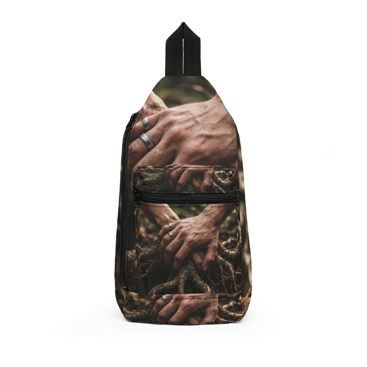 Forest Roots Sling Bag for Hands-Free Travel
