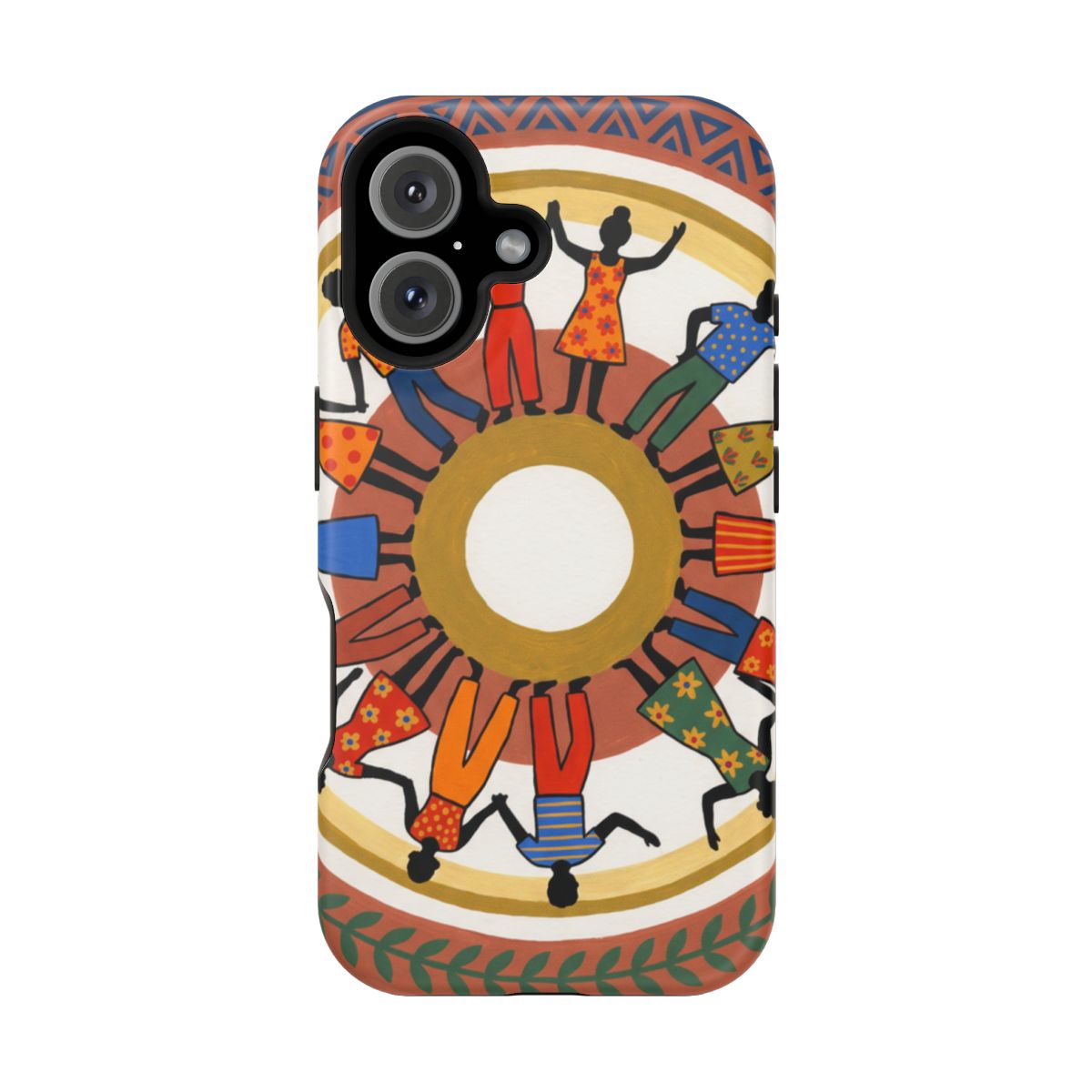 Impact-Resistant Case - Unity Mandala Folk Art | Echovira...