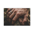 Heavy Duty Floor Mat Forest Roots & Hands Art