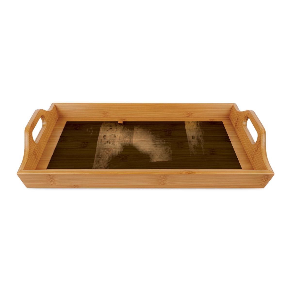 Bamboo Serving Tray - Shadows of the Citadel moody... |...