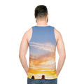 Men's Tank Top - Sunset Mountain Ridge | Echovira Gallery