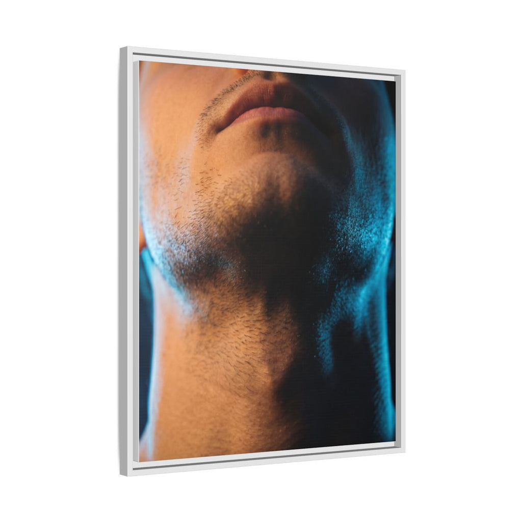 Framed Matte Canvas - Neon Noir