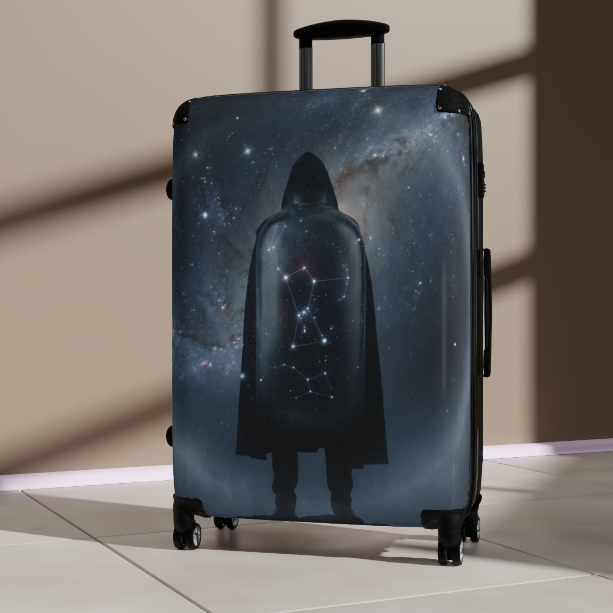 Suitcase - Cosmic Orion Starry Journey | Echovira Gallery