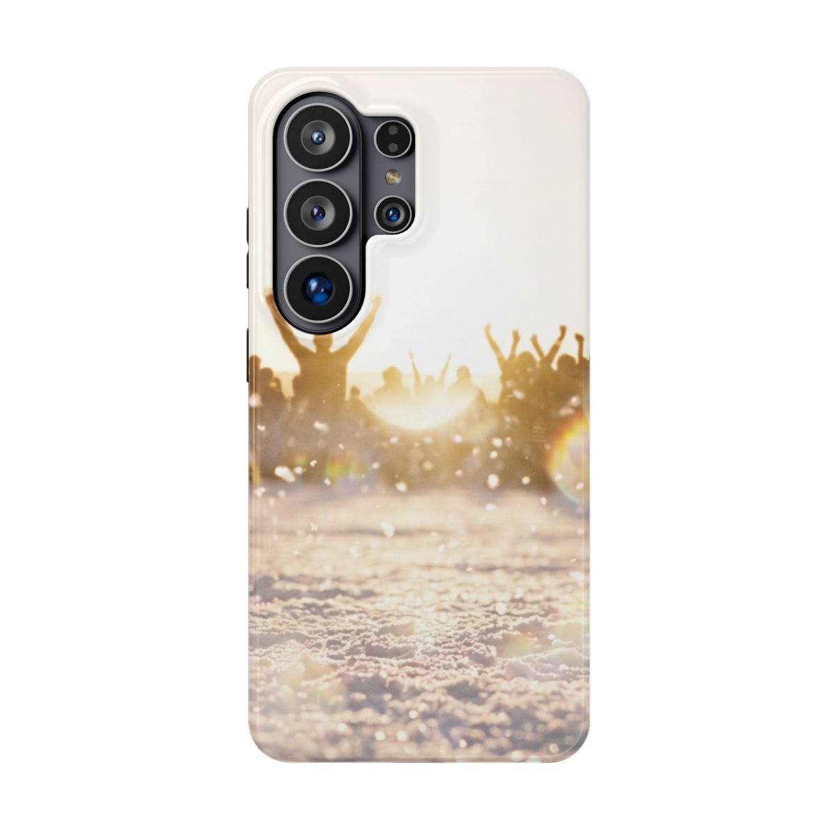Samsung Galaxy Case Golden Hour Crowd Art