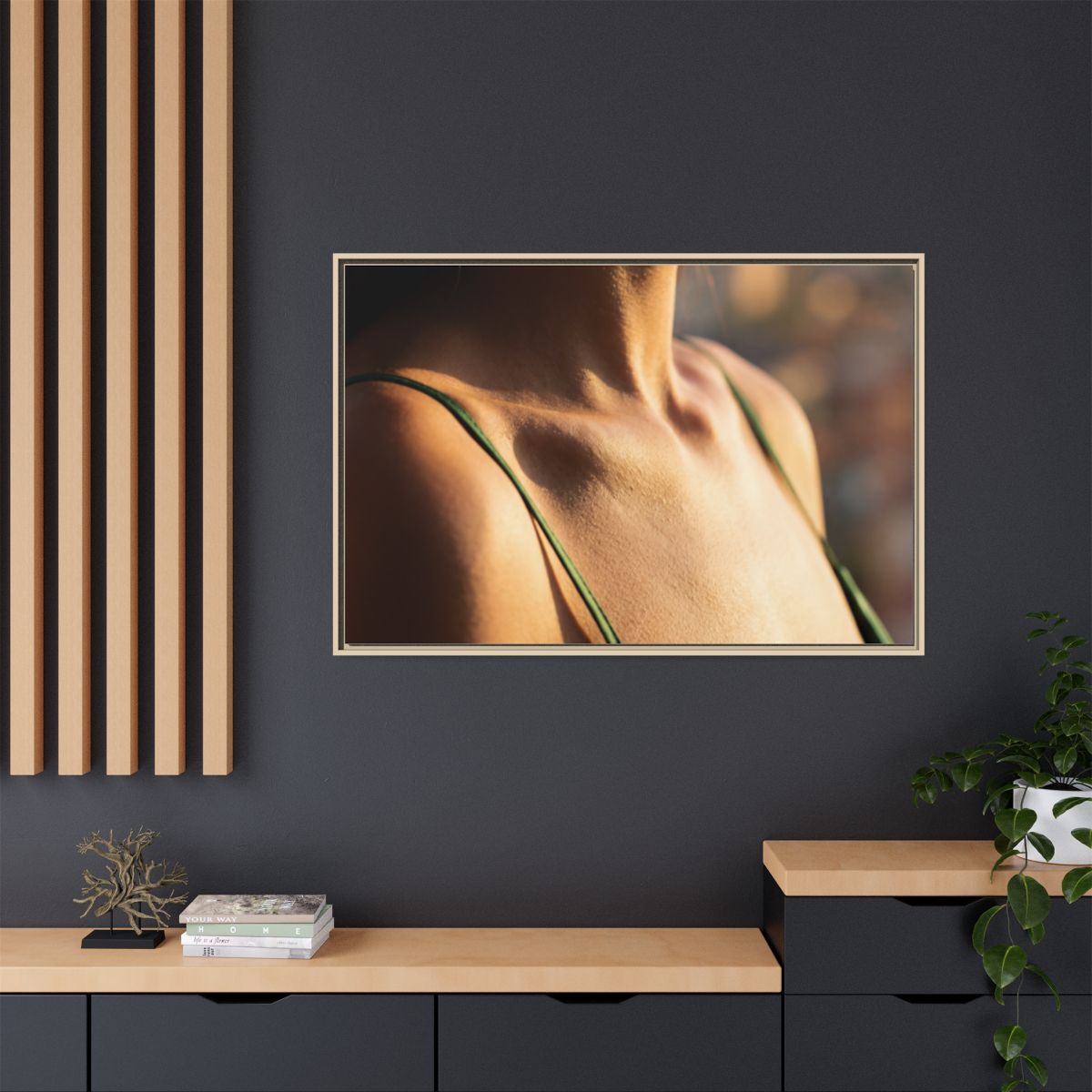 Matte Canvas Framed - Golden Hour Portrait