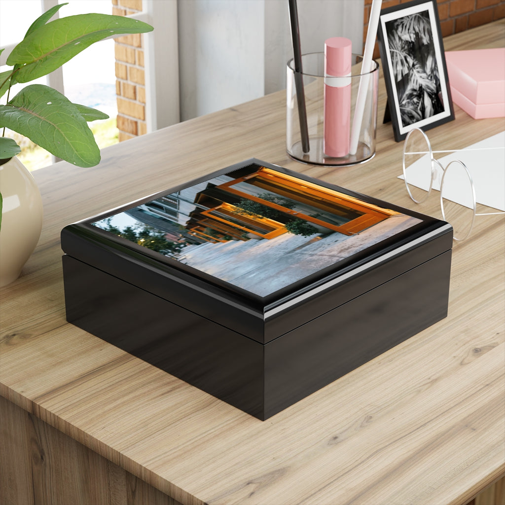 Jewelry Box - Twilight Walkway Keepsake | Echovira Gallery