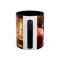 Accent Coffee Mug - Crimson Night Glow | Echovira Gallery