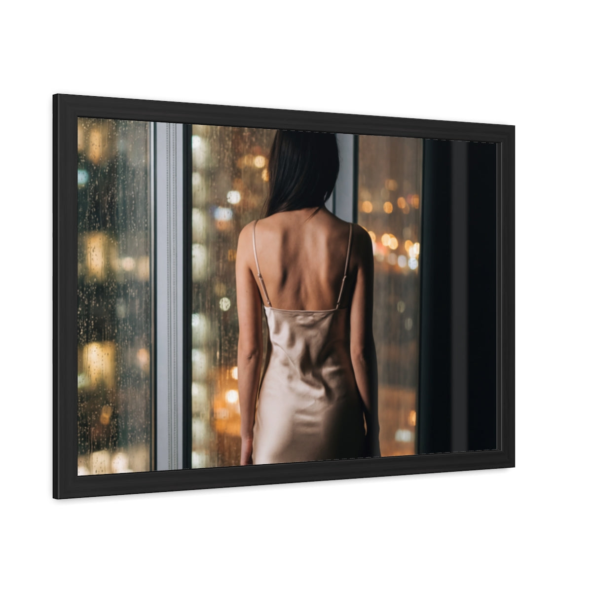 Framed Posters - Urban Solitude — Landscape