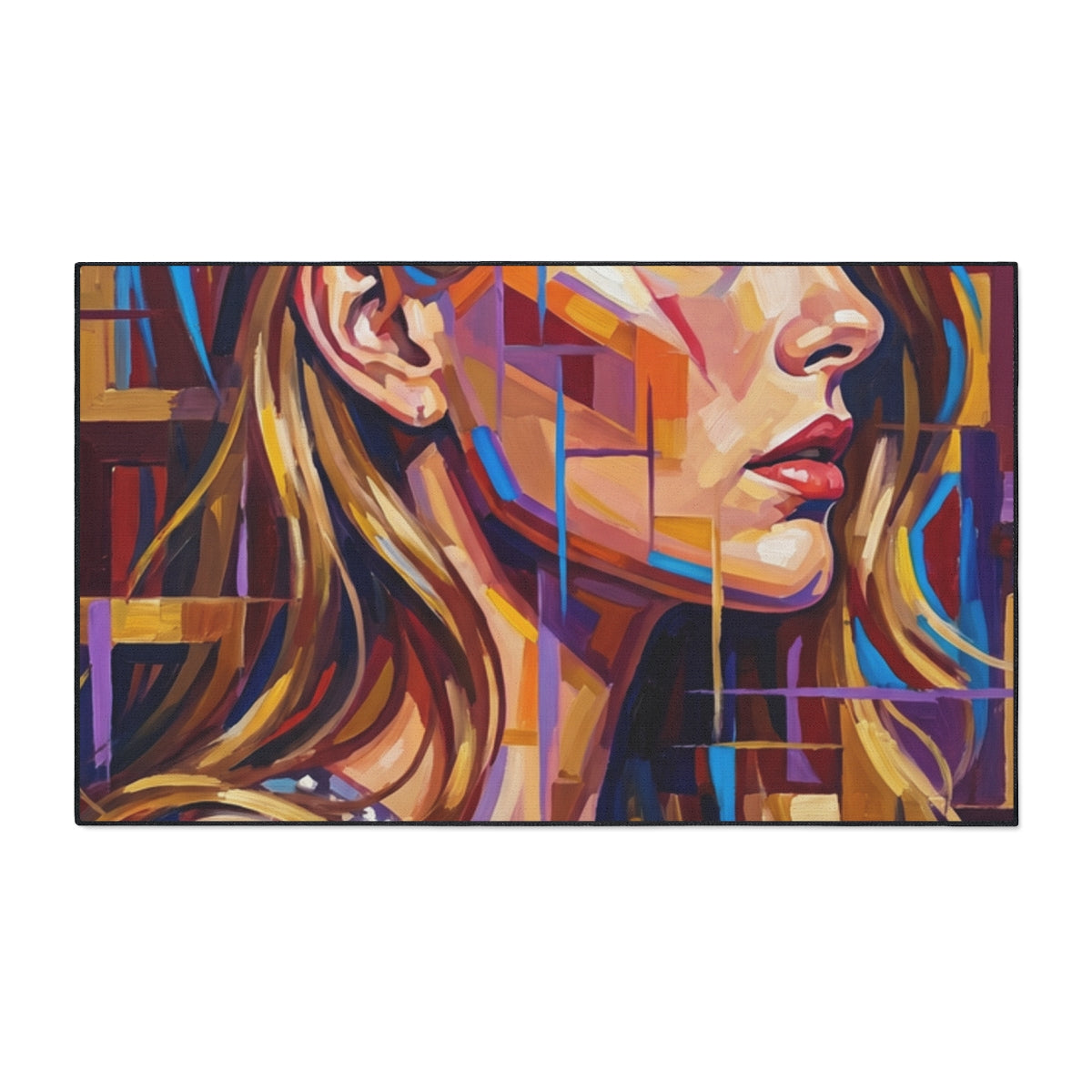 Heavy Duty Floor Mat - Shattered Elegance | Echovira Gallery