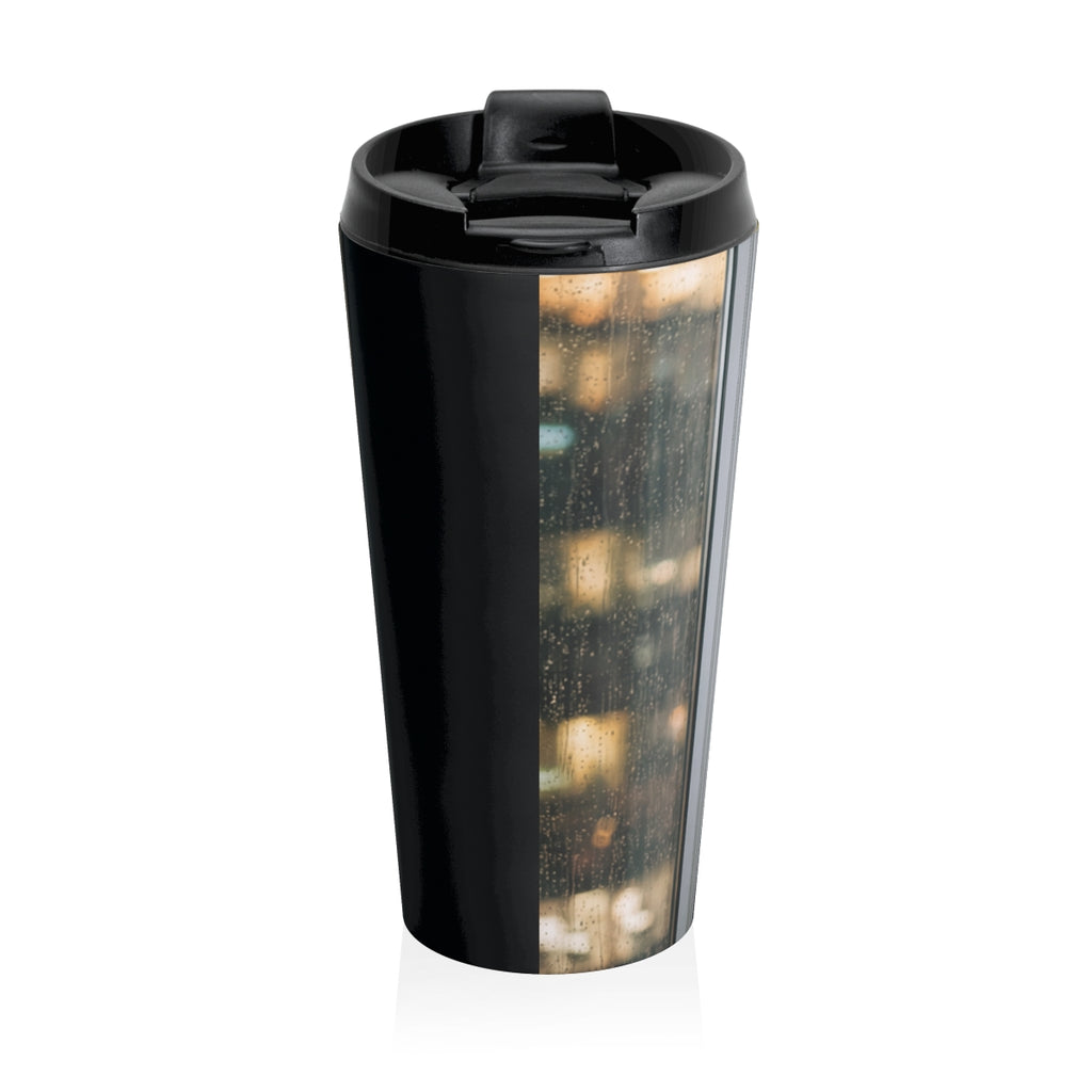 Travel Mug - Rainy City Commute