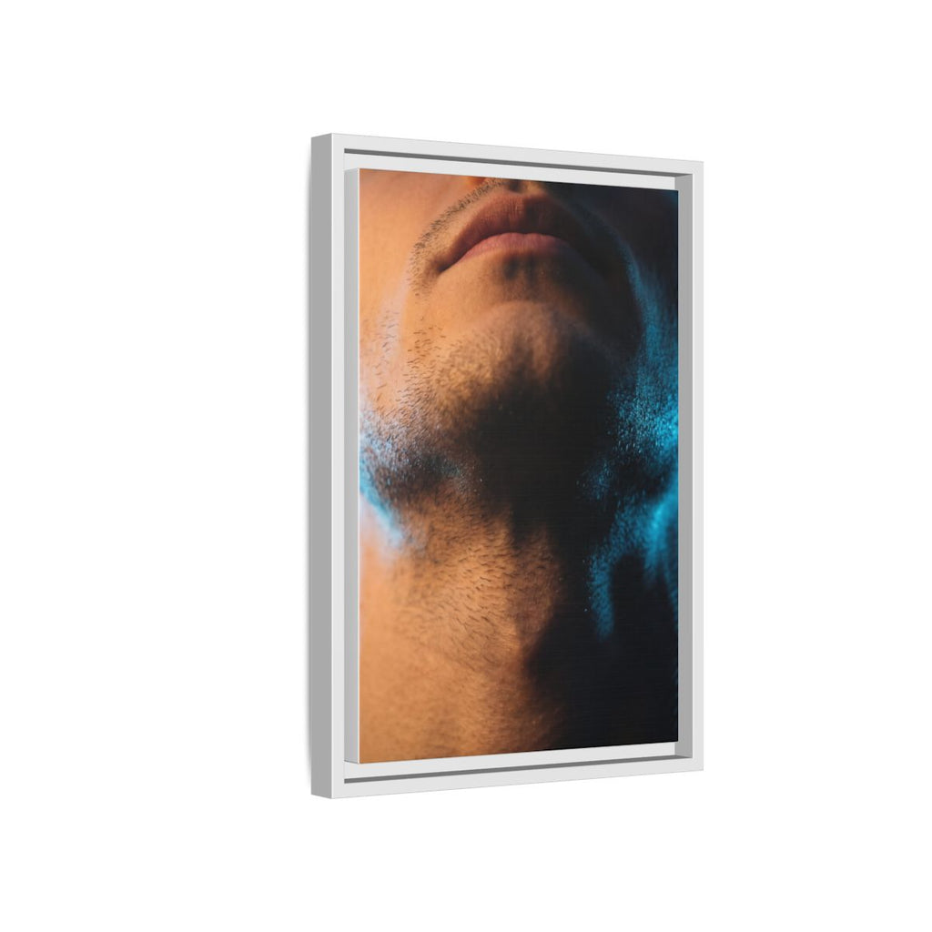 Framed Matte Canvas - Neon Noir