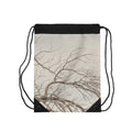 Drawstring Bag - Winter Branch Solitude Landscape | Echovira...