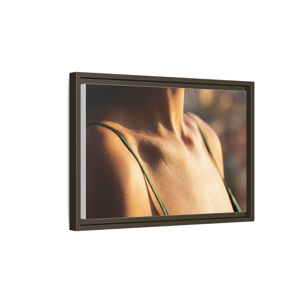 Matte Canvas Framed - Golden Hour Portrait