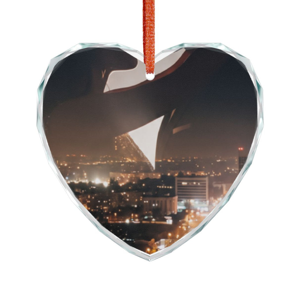 Crystal Glass Ornament - Metropolitan Twilight | Echovira...
